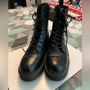 Platform boots, size 10 women